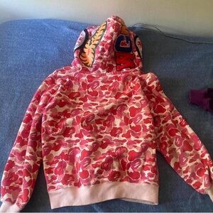Red Bape Hoodie Size Medium Contact me before buying!!!